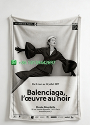 Balenciaga Throw Blankets